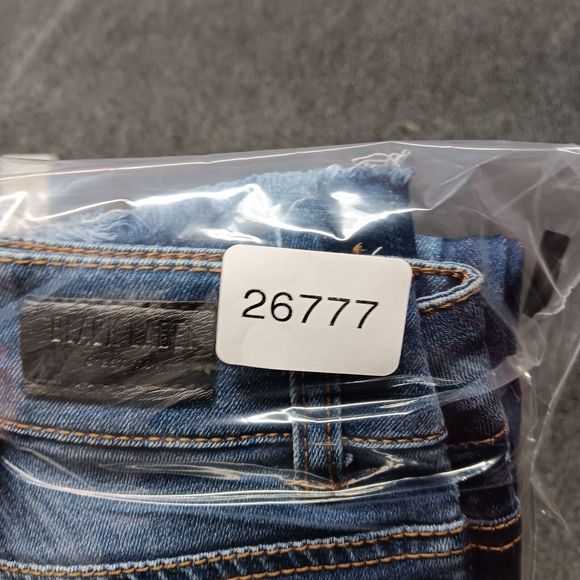 Black Label C'Est Toi Jeans‎ Women 0 / Waist 25 Blue Skinny Raw Hem - Picture 12 of 12